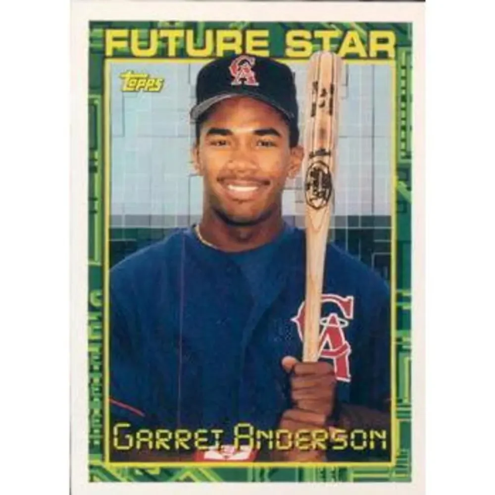 1994 Topps Garret Anderson FS, RC # 84 California Angels